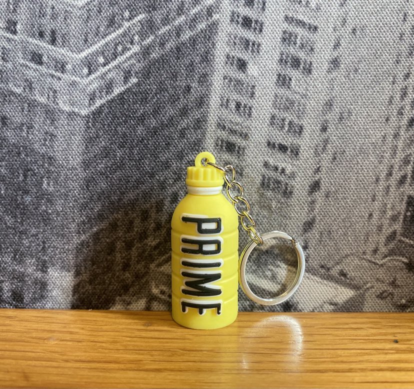 Prime Yellow Keyring