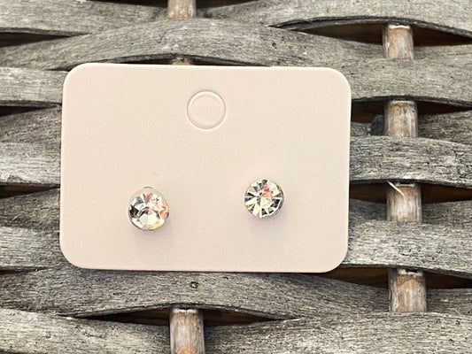 Round Super Sparkly Studs
