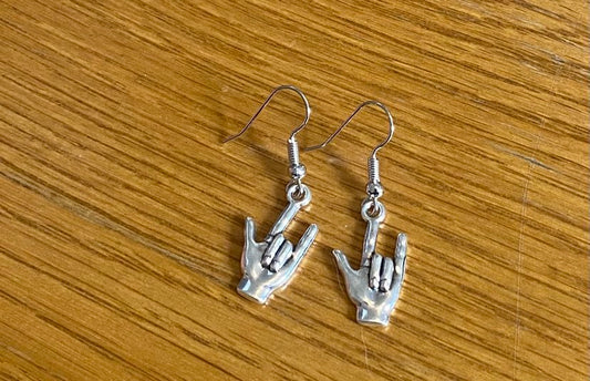 Rock And Roll Style Drop Earrings In Zinc Alloy