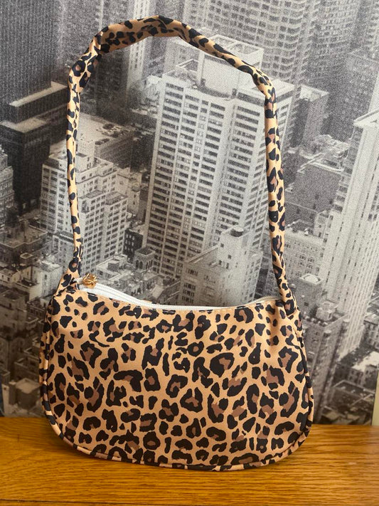 Leopard Print Shoulder Bag